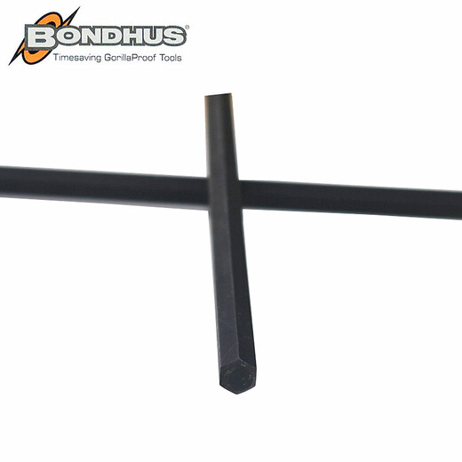 波顿 BONDHUS 美国 进口 强力 公制T型 平头内六角螺丝刀 公制单支内六角扳手T柄 15260(4*152mm)