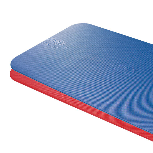 AIREX Swiss AIREX gymnastics mat Pilates mat fitness mat collective training mat double oversized yoga mat 185 double mat blue