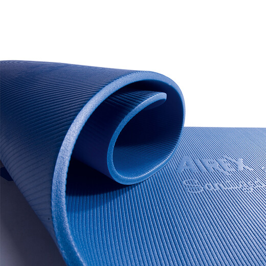 AIREX Swiss AIREX gymnastics mat Pilates mat fitness mat collective training mat double oversized yoga mat 185 double mat blue