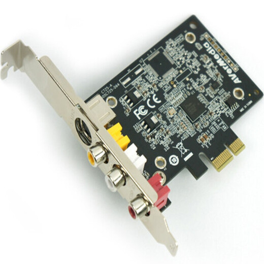 圆刚（AVerMedia） C725B 标清采集卡 支持复合S-Video输入视频会议 内置采集卡 10米S端子线