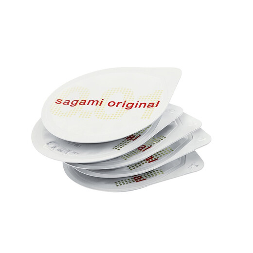 Sagami original condom 001 ultra-thin standard pack 5 pieces 0.01 condoms adult products family planning products water-based polyurethane latex-free
