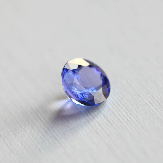 Tiya farbiger Schatz Tansanitsteine ​​sind ca. 1,5ct, ca. 775 mm, Tansanit, reines runder Tansanit Bare Stone T008