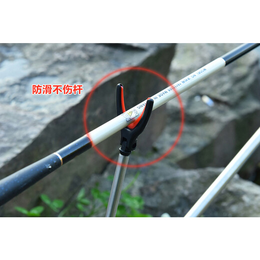 Chaoyu (ZHAOYU) new stainless steel turret bracket fishing rod bracket hand rod rack rod rack rod ground plug fishing gear fishing supplies 2.4M stainless steel bracket with ground plug