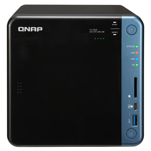 QNAP TS-453B8G memory four-bay network storage NAS quad-core processor (no built-in hard drive)