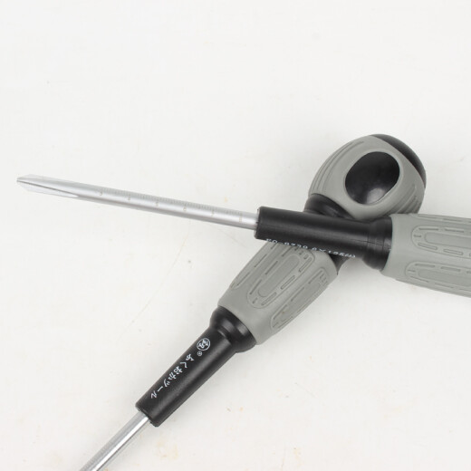Tournevis de Fukuoka Tools Electricien Phillips Tournevis avec du ruban magnétique 6 * 125 mm FO-9738