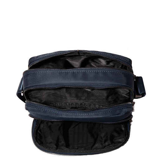 Wanlima Wanlima casual travel shoulder bag men's one-shoulder crossbody bag fashionable canvas men's bag 1120212073472 blue