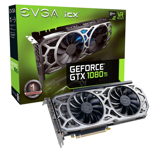 10% new EVGA GTX1080Ti 11G SC2 ELITE GAMING iCX 1556-1670MHz/11000MHz computer gaming independent graphics card
