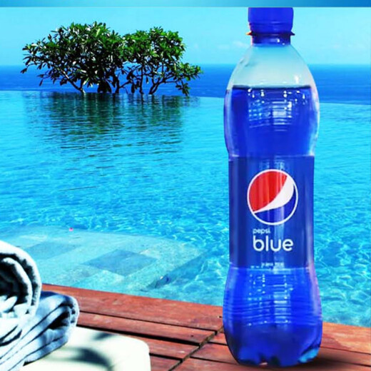 Bali original imported Pepsi blue blue cola internet celebrity cola soda drink 450ml single bottle