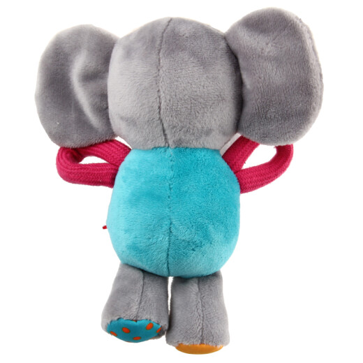 GiGwi Dog Toy Awarded Barking Elephant Dog Toy Plush Cute Baby Elephant Sound Puppy Toy Bite-resistant Interactive Toy Small Dog Pet Toy