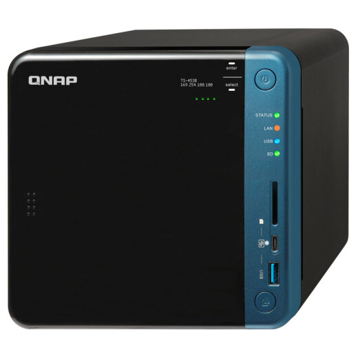 QNAP TS-453B8G memory four-bay network storage NAS quad-core processor (no built-in hard drive)