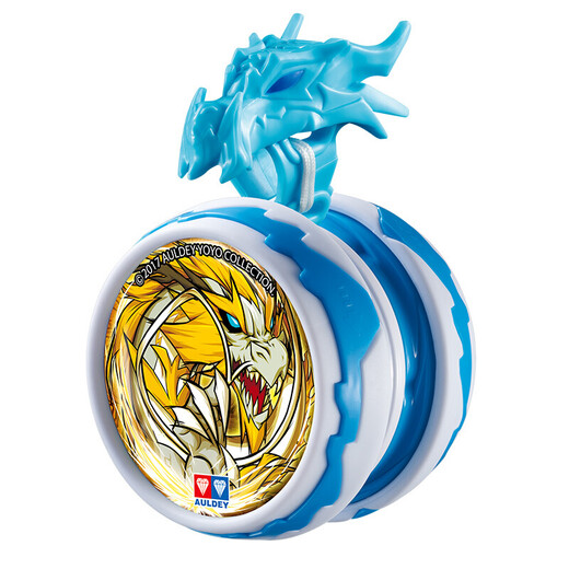奥迪双钻（AULDEY）悠悠球玩具溜溜球火力少年王6悠拳英雄 yoyo球男孩竞技玩具 可调回旋球-白夜龙