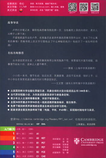 
[New and genuine edition, fast delivery] Cambridge bilingual graded reading Painted novel museum (level 3) (set 4 volumes) (Cambridge PET level, word requirements are 1,300 words or more)