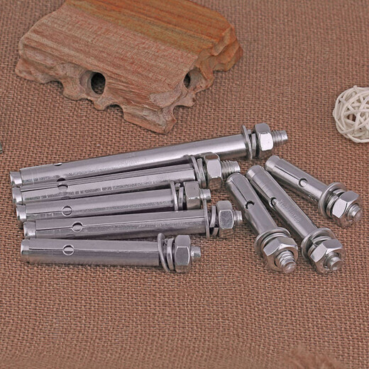 304 stainless steel expansion screw explosion screw 316 extended expansion bolt lifting explosion expansion pipe screw M6*50 10 capsules 304