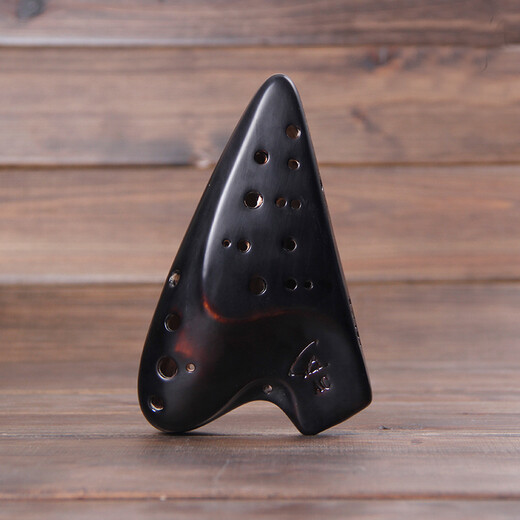 风雅陶笛（FENG YA OCARINA） 熏烧复管/双管演奏型中音C调 AC陶笛 复管AC熏烧