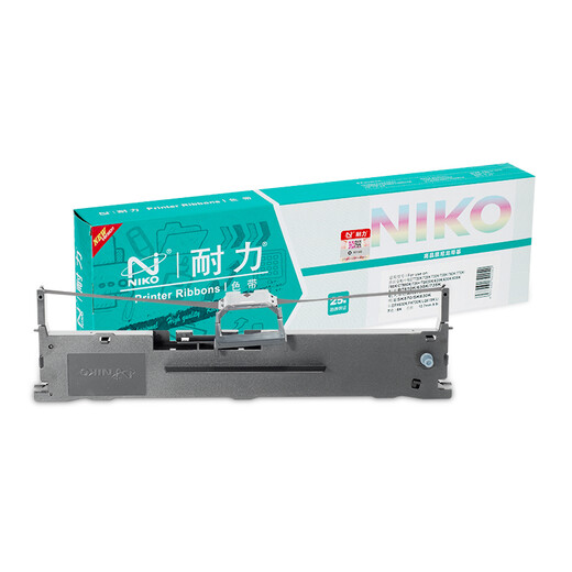耐力（NIKO） 色带适用沧田金税中税CT720K 725K 730K TS630KI 【色带架】1支装［内含芯 上机即用］［黑色］