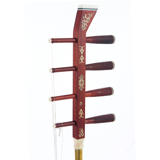 
Ai Mu SH-03 National Orchestra Red Rosewood Handmade Bass Sihu Performance Practice Mongolian Pole Bone Carving