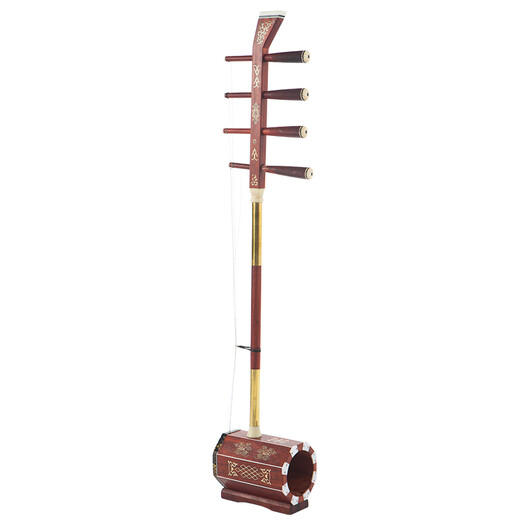 
Ai Mu SH-03 National Orchestra Red Rosewood Handmade Bass Sihu Performance Practice Mongolian Pole Bone Carving