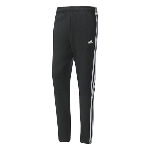 阿迪达斯（adidas）裤子男裤2025春季新款健身训练运动裤休闲宽松透气跑步长裤 HC9734黑色  M