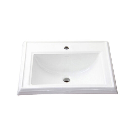 Kohler (KOHLER) basin basin ceramic above counter basin basin wash basin K-2241T-1-0 Meima single hole trimmed above counter basin