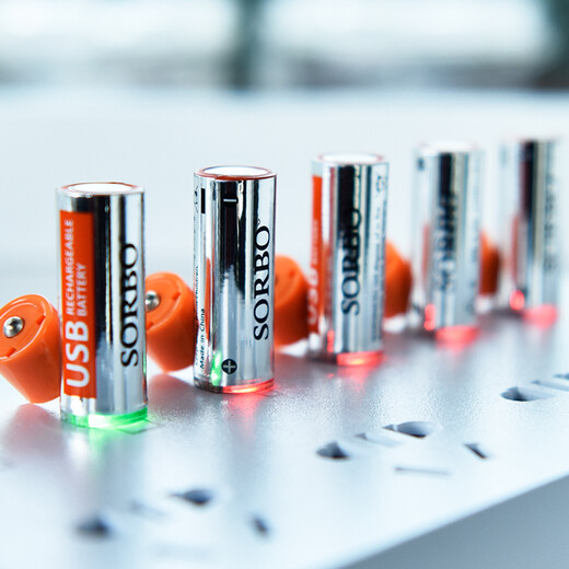 Shuoerbo No. 5 No. 7 usb rechargeable battery mixed pack 4 each 1 hour fast charge constant voltage 1.5v output AA lithium ion battery AAA battery