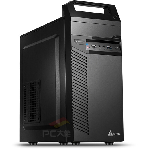 PC Gangster (PCDL) Core i5-12400 six-core commercial home office online course customer service operation desktop computer host 16GB memory 500GB SSD solid state drive