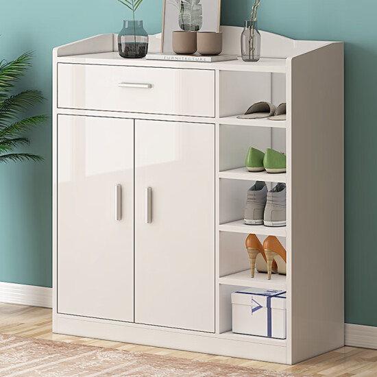 large shoe storage cabinet