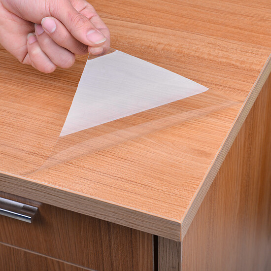 Ganchun furniture film transparent protective film glass film safety protective film solid wood dining table and