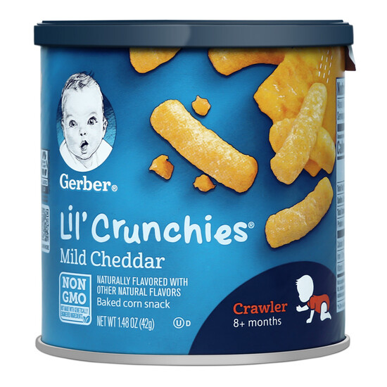gerber cheddar puffs