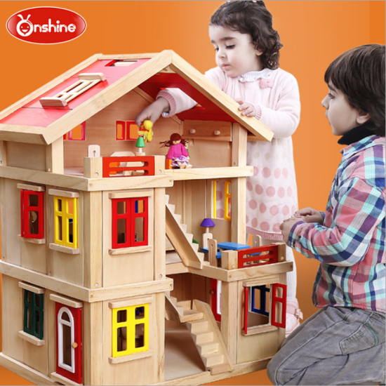 onshine wooden doll house