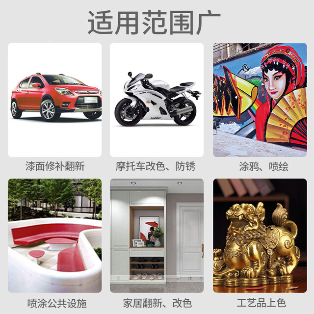 Haoshun self-spraying 4# matte black/doors and windows metal anti-rust furniture wood paint self-motorcycle refurbishment graffiti