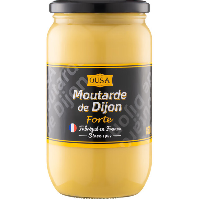 Osa Tibetan Mustard Sauce 850g imported from France Western seasonings Home-use French burger salad barbecue sauce