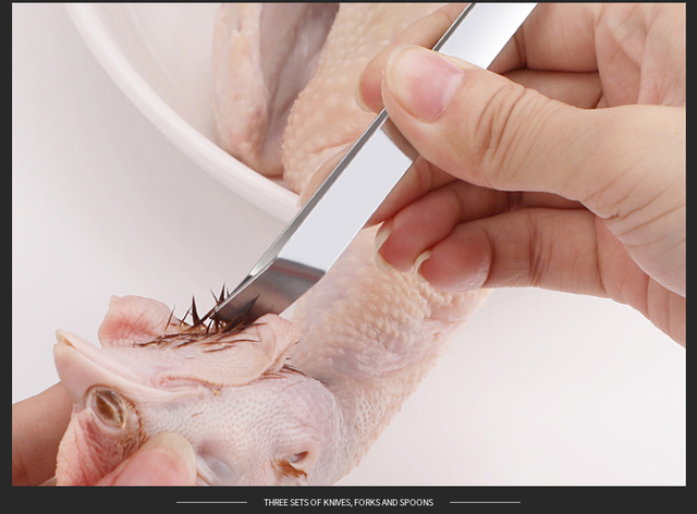 家用拔毛镊子猪毛夹毛器去鸭毛夹子鸡毛神器杀鸭子拔毛器拔毛钳子 1支