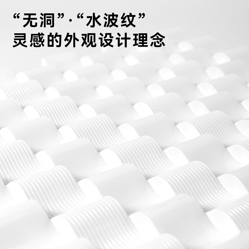 Deli household perforated board without punching kitchen bathroom wall storage rack dormitory rack shelf large capacity board perforated board tray 197*28*97mm (white)