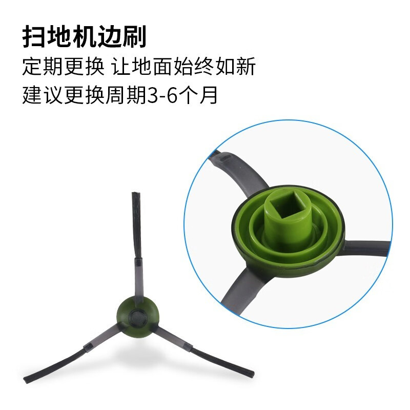 Crooke adapted to Ecovacs sweeping robot accessories X1 OMNI/TURBO side brush rag filter element water tank holder dust box cleaning fluid Hypa filter ordinary rag set classic