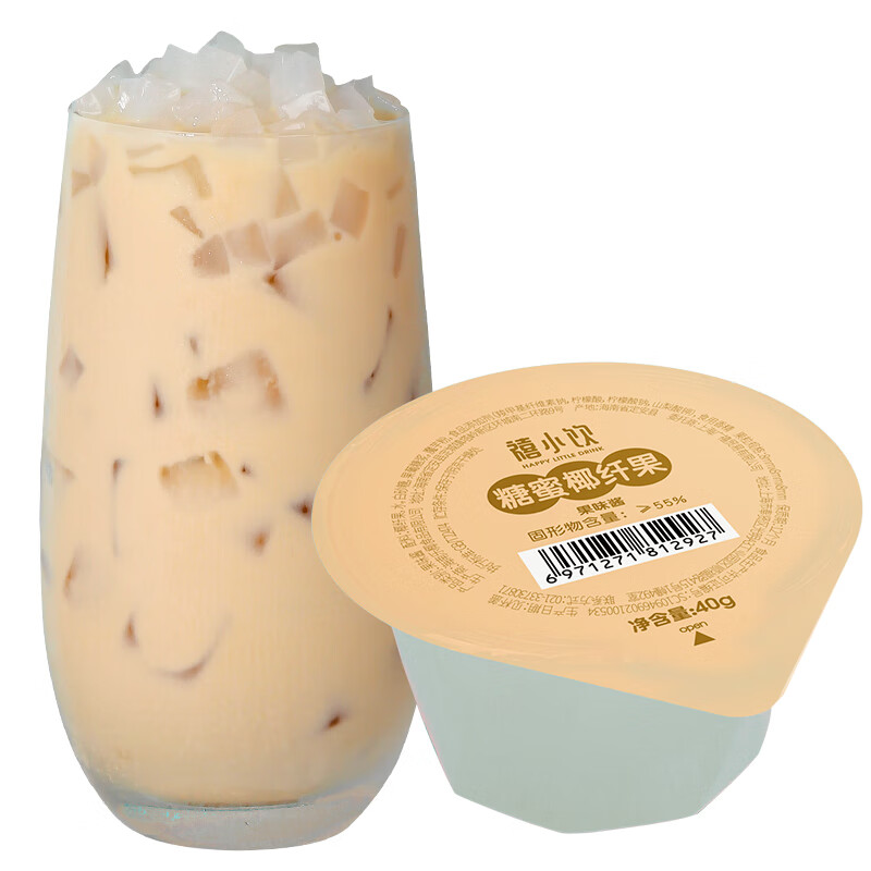 Guangxi Premium Coconut Granules 40g*10 pcs Coconut Jelly Pudding Snacks Pearl Milk Tea Independent Small Packaging Baking Ingredients