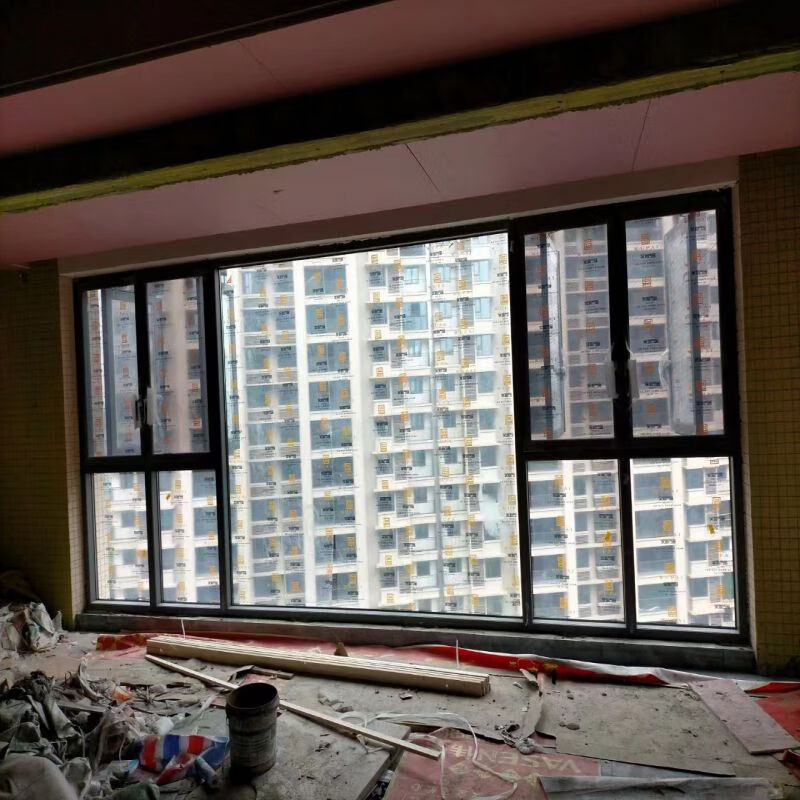 Wupai (WUPAI) Wupai system doors and windows 113/120/130 broken bridge casement window balcony, bedroom window Yuexiang 113 broken bridge fixed window 880/m