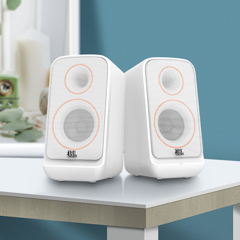 JBL PS3500 Bluetooth Speaker Desktop Audio Computer Desktop Home Indoor Bluetooth Audio Game Subwoofer Birthday New Year Gift White