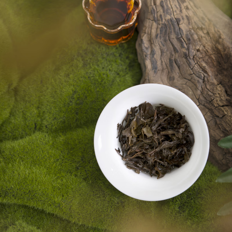 Upward Freedom Anhua Dark Tea Manor Grade Tianjian Tea Furongshan First Grade Pure Material
