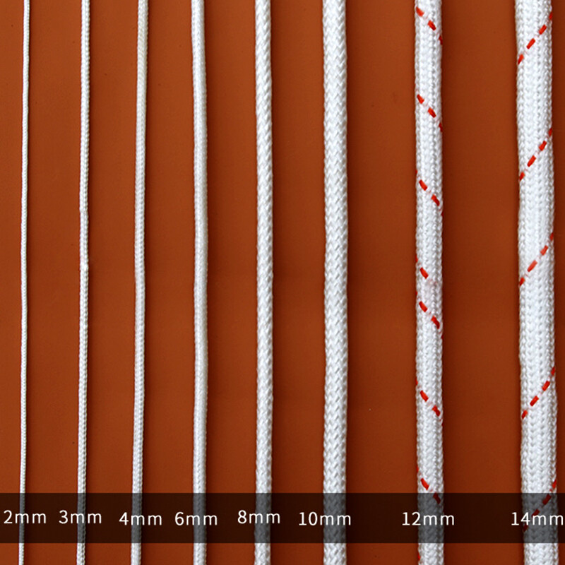 Xingba nylon rope wear-resistant binding rope outdoor sun-resistant clothes drying tent brake flag-raising rope car rope handmade polyester rope 8mm 100 meters