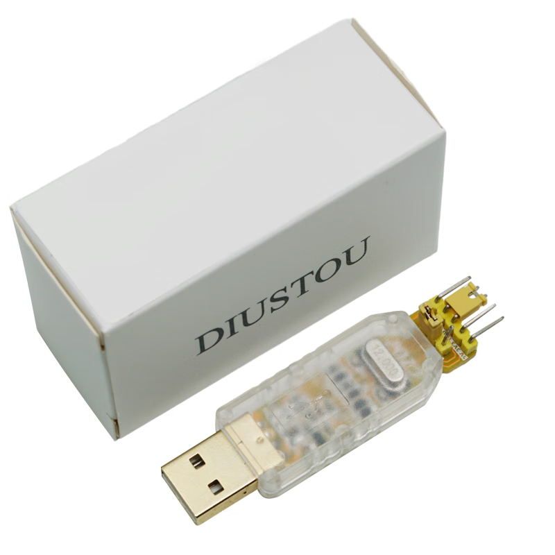 Throwing stones CH340 usb to ttl serial port usb to uart serial port module STC downloader flash module serial port cable Baibing gold version typeA interface does not include Dupont cable