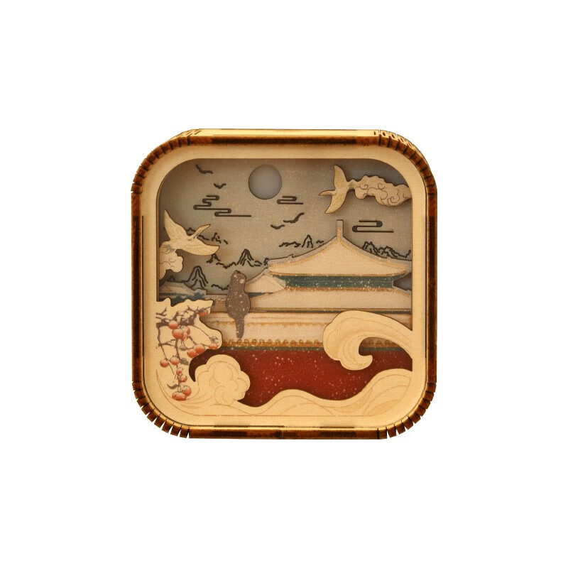 New cultural and creative Forbidden City night light, desktop ornaments, atmosphere decoration, bedside lamp, cultural and creative gifts, birthday gifts for girlfriend