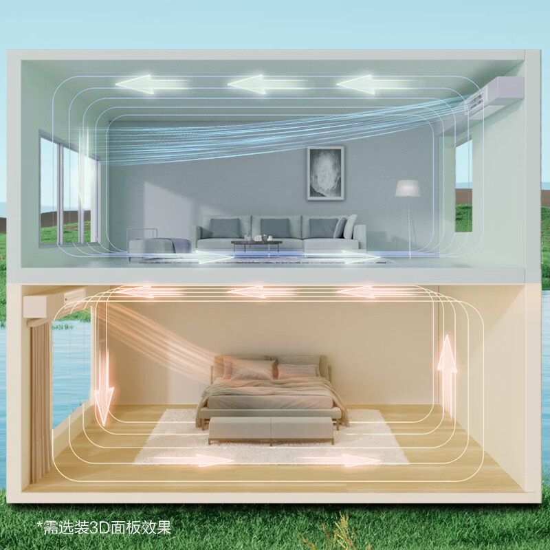 Panasonic central air conditioner ZD series 3 HP one-to-one air duct machine first-class energy efficiency 20 times Nanoyi one-price all-inclusive package CS-E27D0AZ2BD Home appliances national subsidy