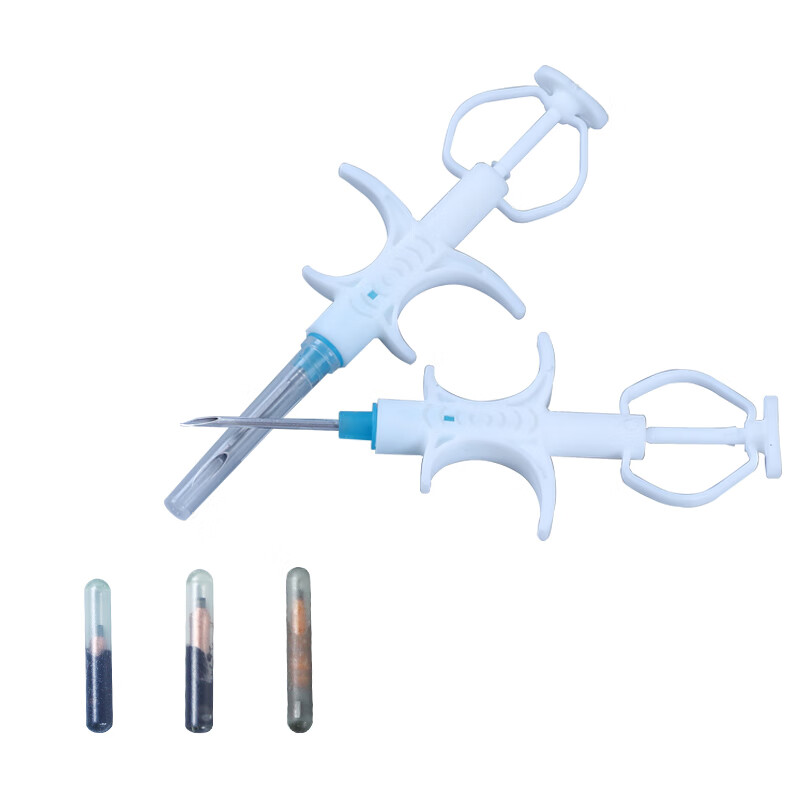 Pet abroad chip cat and dog implantable chip 15-digit code ICAR international iso11784/85 standard sterile sterilization package FDX-B special for large pet animals chip size 2.12x12mm