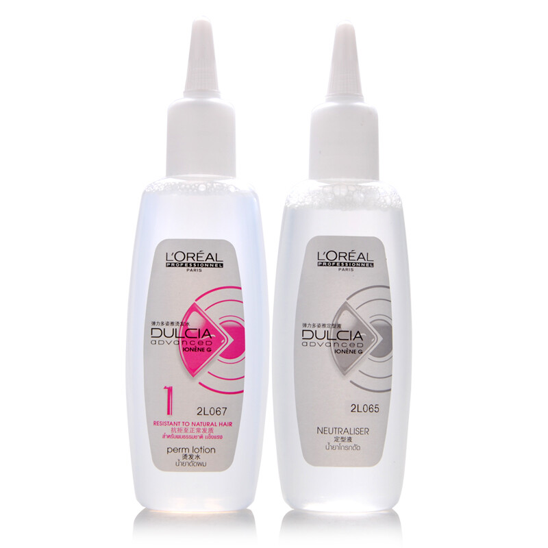 L'Oreal (LOREAL) perm potion, cold perm, home perm, elastic multi-color cold perm essence, ion perm, does not hurt hair, curly hair, big waves, No. 1 natural hair