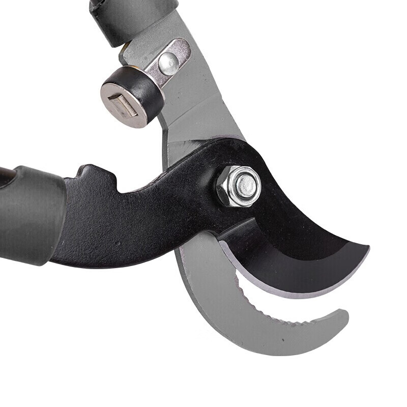 Deli labor-saving pruning shears, extended fruit tree scissors, 26.5-inch thick branch shears, large garden scissors for pruning branches