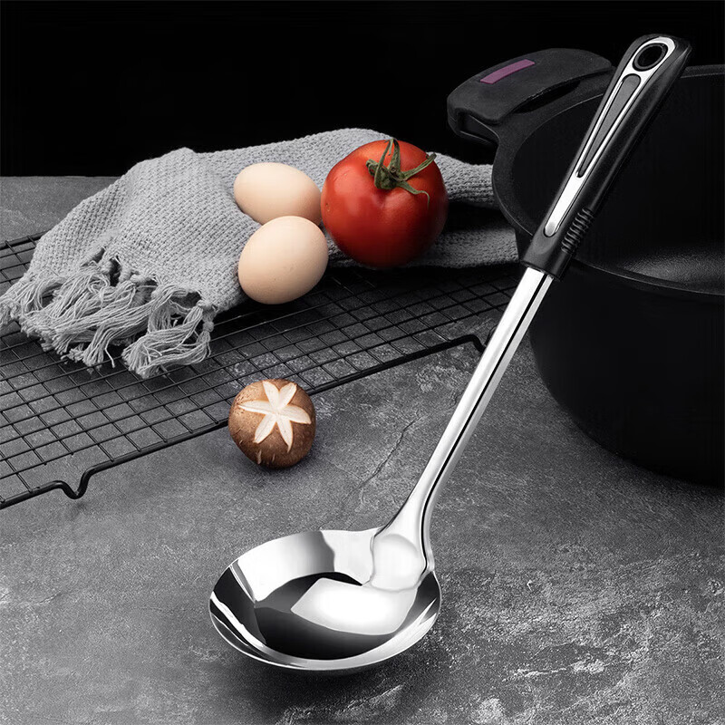 MAXCOOK spoon thickened stainless steel spoon Moon Star Series MYX-02