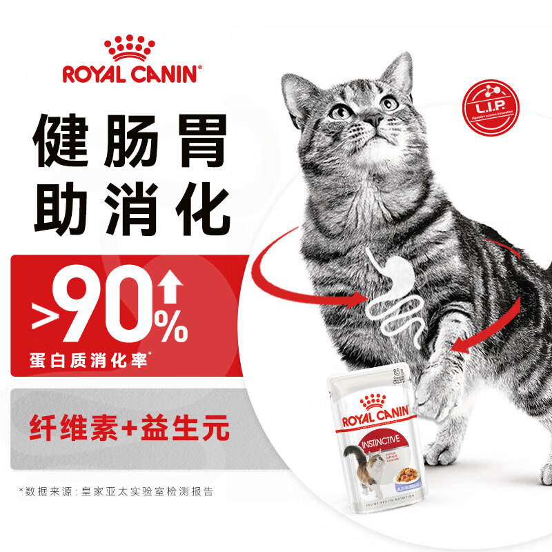 Royal Cat Food Adult Cat Wet Food Soft Pack Canned Cat IJP General Food Jelly Aspic 85G*12 Imported