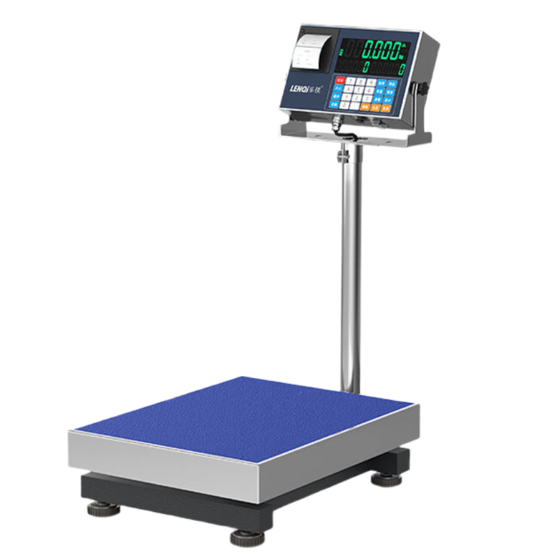 ZHENGFENG Electronic Platform Scale Thermal Printing Self-Adhesive Barcode Label Warehousing Industrial Scale Editable Content 60kg/1g