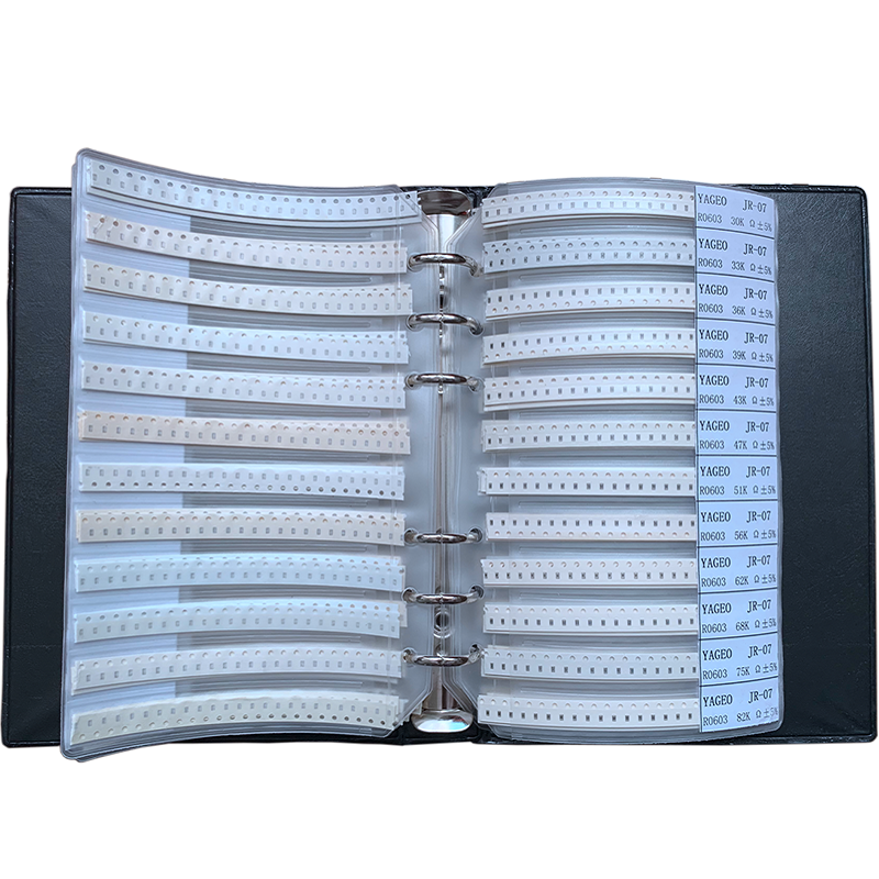 Haoyao chip resistor capacitor inductor 0201 0402 0603 0805 1206 resistor package capacitor package inductor sample volume 0402 capacitor package 80 kinds of 50 each