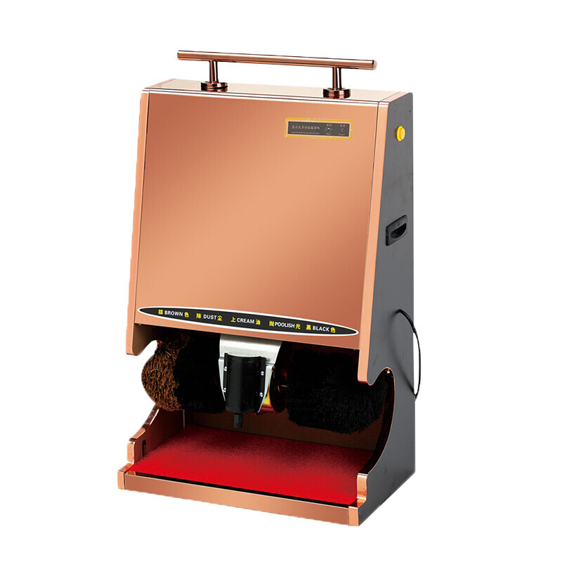 Nast DA2115 shoe polisher fully automatic induction shoe polisher hotel lobby commercial vertical polishing electric shoe polisher black gold